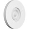 Ekena Millwork Standard Grayson Bullseye Rosette with Square Edge, 7"W x 7"H x 3/4"P ROSP070X070X075GRY02 - alternate 1